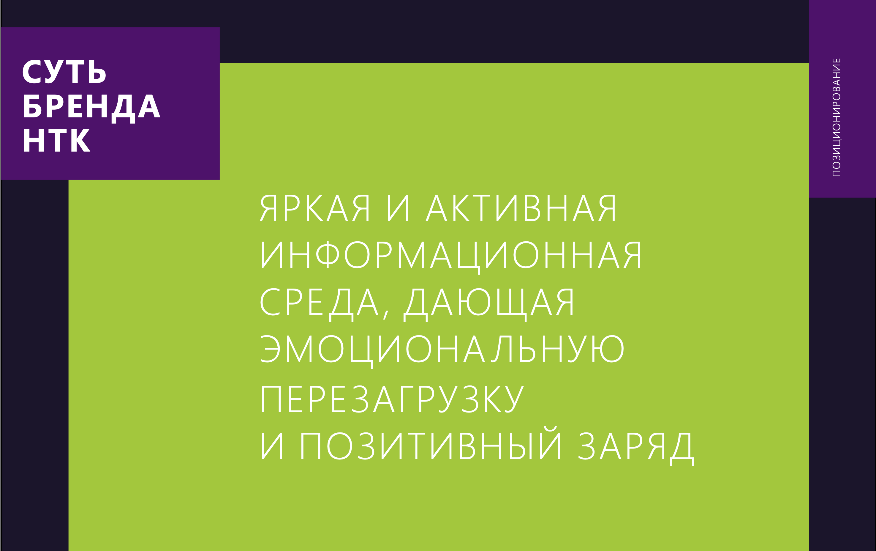 Сообщение бренда телеканала НТК